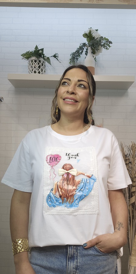 20260305_191737 Camiseta Sweet Blanco - Imagen 1